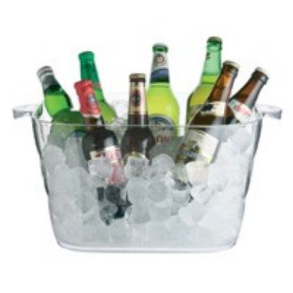 Picture of ACRYLIC DRINKS PAIL/COOLER LARGE CLEAR