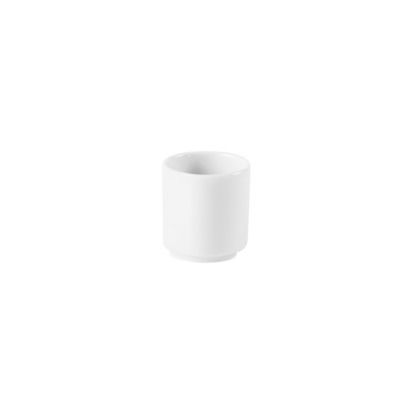 Picture of CASE OF PORCELITE EGG CUP / TOOTHPICK HOLDER 1.75"  (6)