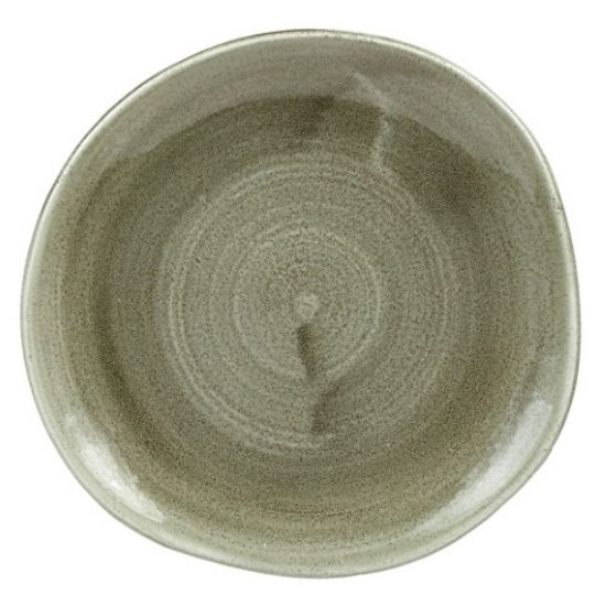 Picture of STONECAST ROUND PLATE 7.25" PATINA BRUNISHED GREEN (12)