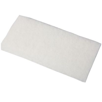 Picture of OCTOPUS SCRUB PAD WHITE LIGHT DUTY 4 1/2" X 10"