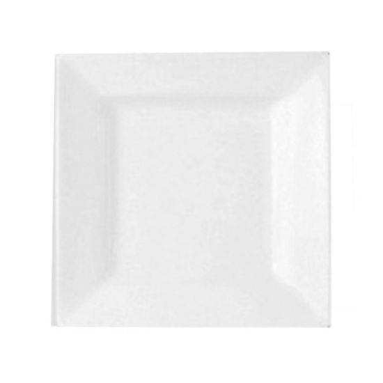 Picture of CASE OF PORCELITE FLAT SQUARE PLATE 21CM (6)