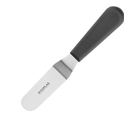 Picture of HYGIPLAS ANGLED BLADE PALETTE KNIFE BLACK 10CM