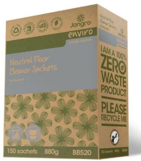 Picture of JANGRO ENVIRO NEUTRAL FLOOR CLEANER SACHETS FOR BUCKETS (150)