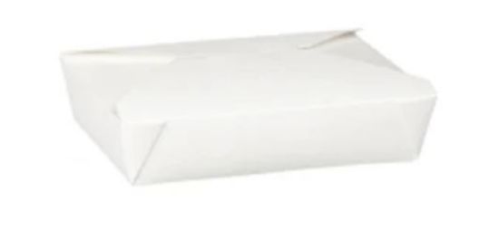 Picture of DISPO-PAK WHITE KRAFT FOOD CONTAINER 51oz NO.2 (PACK OF 50) 