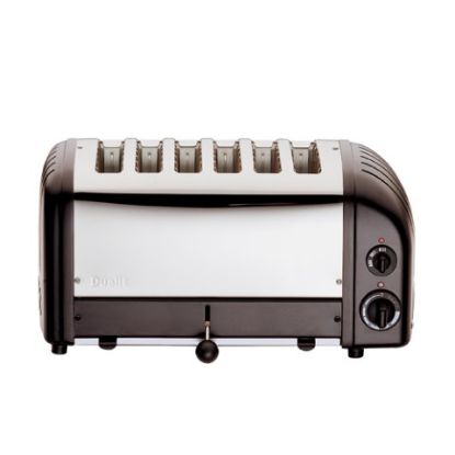 Picture of DUALIT 6 SLOT VARIO TOASTER BLACK