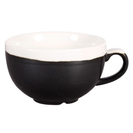 Picture of MONOCHROME CAPPUCCINO CUP 8oz ONYX BLACK    (12)