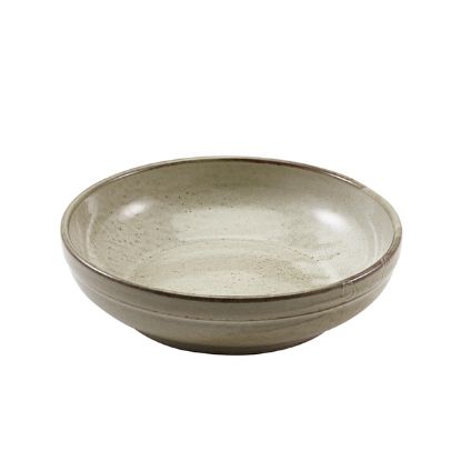 Picture of TERRA PORCELAIN SMOKE GREY COUPE BOWL        27.5CM  (6)