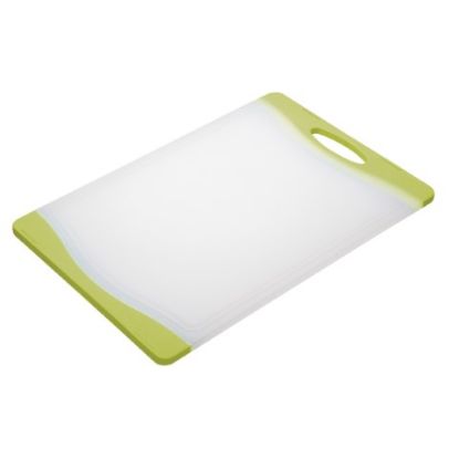 Picture of COLOURWORKS GREEN REVERSIBLE CHOPPING BOARD 35x25cm