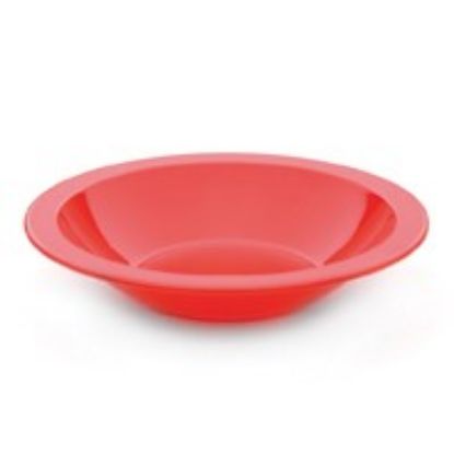 Picture of POLYCARB NARROW RIM BOWL 6.8" RED (12)