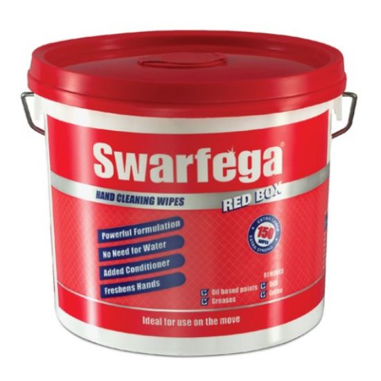 Picture of SWARFEGA RED BOX WIPES (4X150)