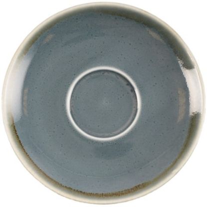 Picture of OLYMPIA KILN CAPPUCCINO SAUCER OCEAN 5.5" (6)