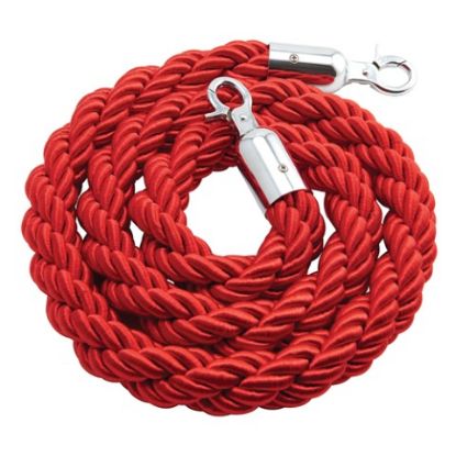 Picture of BARRIER ROPE RED FOR USE WITH BARRIER POST