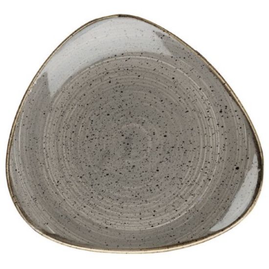 Picture of CASE OF 12 STONECAST LOTUS PLATE 7" PEPPERCORN GREY