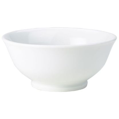 Picture of GENWARE PORCELAIN WHITE FOOTED VALIER BOWL  13CM  5"  (6)