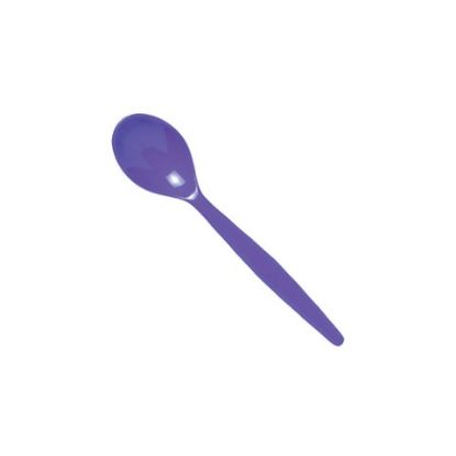 Picture of POLYCARB TEA SPOON PURPLE (12)