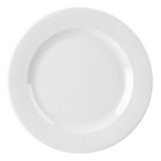 Picture of CASE OF 12 BAMBOO FOOTED PLATE 12" WHITE