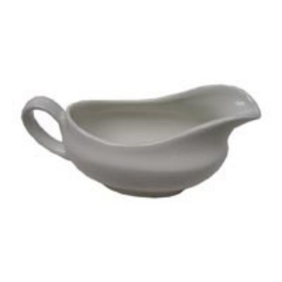 Picture of CASE OF 6 MINI SAUCE BOAT 4OZ WHITE