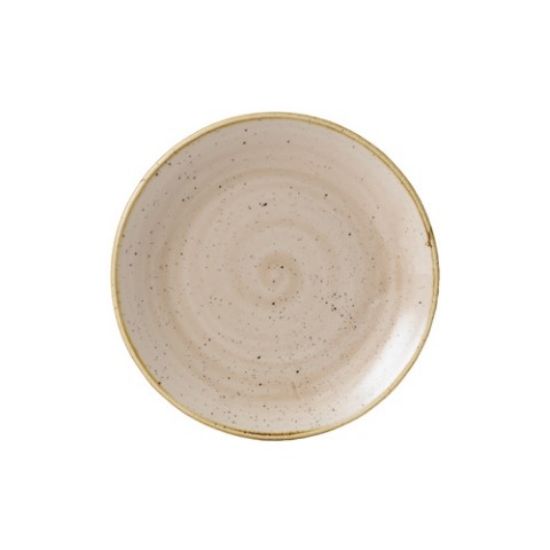 Picture of STONECAST NUTMEG CREAM COUPE PLATE 6.5" (12)