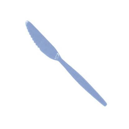 Picture of POLYCARB ANTIBACTERIAL TABLE KNIFE BLUE (12)