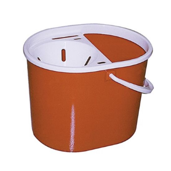 Picture of LUCY OVAL MOP BUCKET & SIEVE 15LTR RED