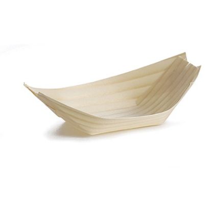 Picture of DISPOSABLE WOODEN BOAT  12x5cm  (50)