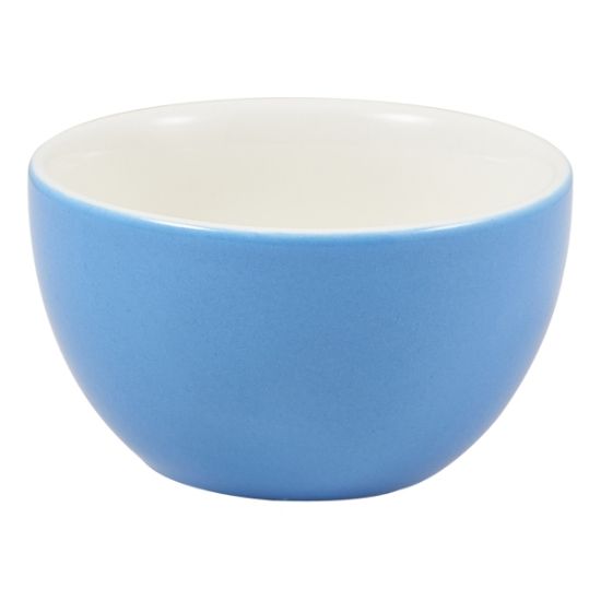 Picture of GENWARE PORCELAIN BLUE SUGAR BOWL 17.5CL 6oz   (6)