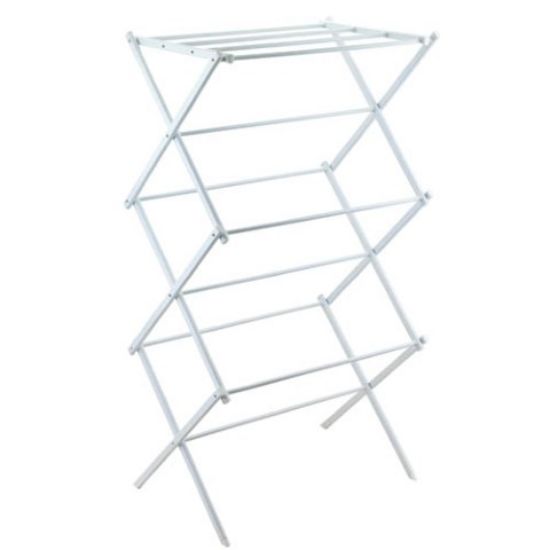Picture of Concertina Clothes Airer Folding White