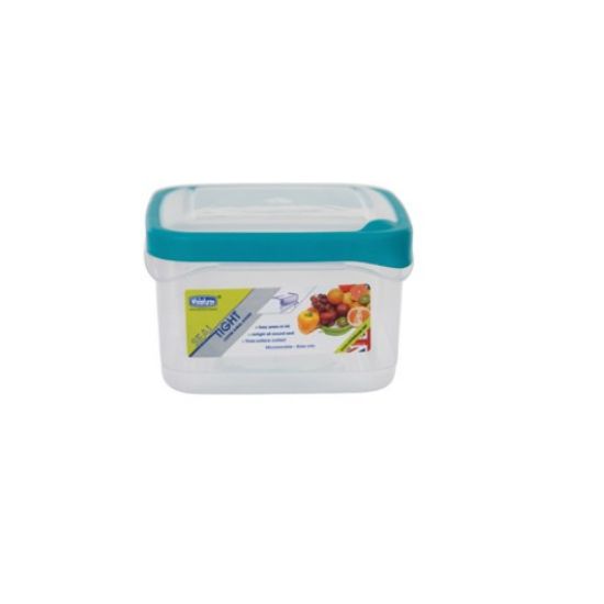 Picture of SEAL TIGHT SQUARE CONTAINER 1.4LTR WITH TEAL RIM LID