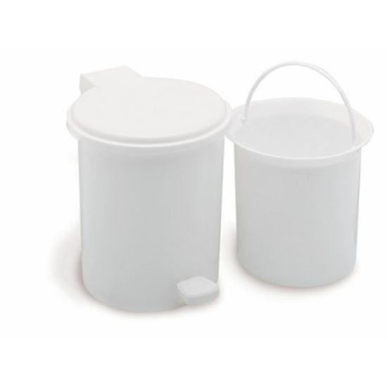 Picture of ADDIS VANITY BIN 2.9LTR WHITE