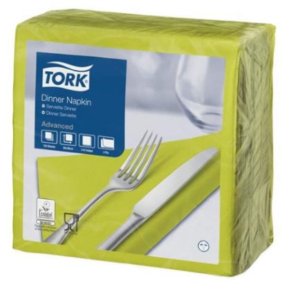 Picture of TORK NAPKIN 2PLY 40CM LIME 150X12