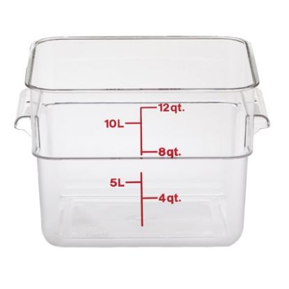 Picture of CAMBRO 2QT 1.9LTR POLYCARBONATE FOOD STORAGE CONTAINER 185x185x100