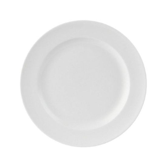 Picture of SIMPLY WINGED PLATE 8.25" WHITE