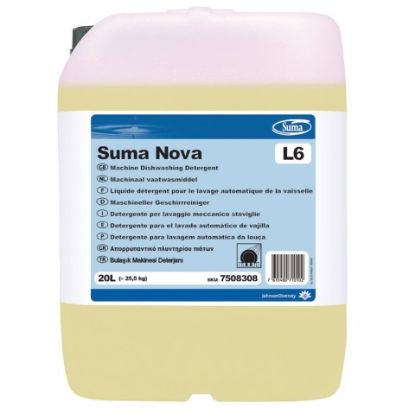 Picture of SUMA NOVA DISHWASH DETERGENT L6 20LTR**DG**