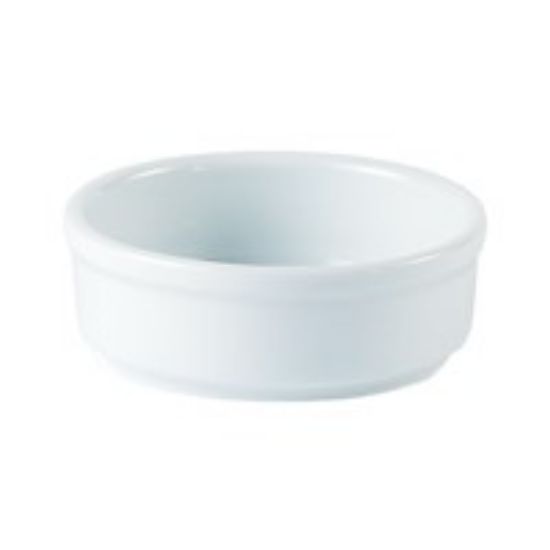 Picture of CASE OF PORCELITE 4" ROUND DISH (6)