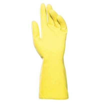 Picture of RUBBER GLOVES LRG YELLOW x 1