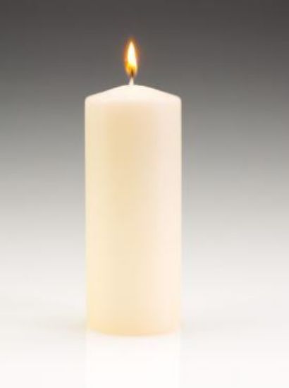 Picture of PILLAR CANDLE 60/120 IVORY (12)