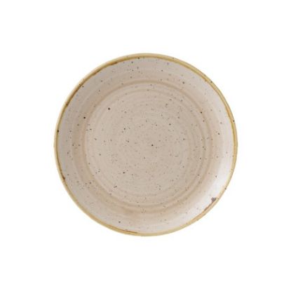 Picture of STONECAST NUTMEG CREAM COUPE PLATE 8.66" (12)