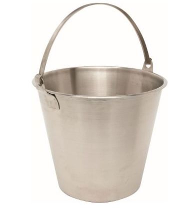 Picture of ECONOMY STAINLESS STEEL BUCKET 12LTR