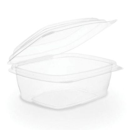 Picture of CASE OF (300) VEGWARE PLA HINGED LID DELI CONTAINER 8OZ