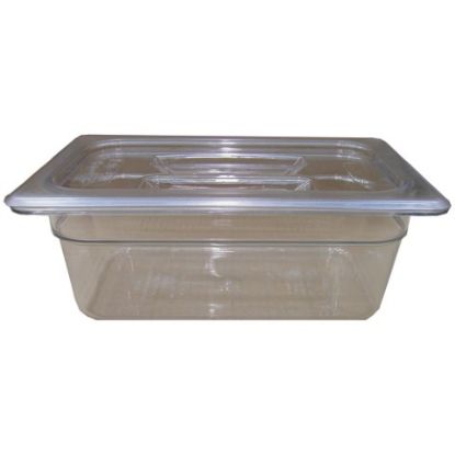 Picture of GASTRONORM FOOD PAN 1/4 100MM CLEAR 2.5LTR