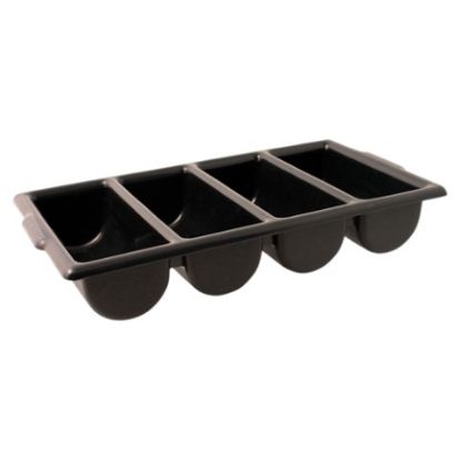 Picture of CUTLERY BIN 4 COMPARTMENT BLACK