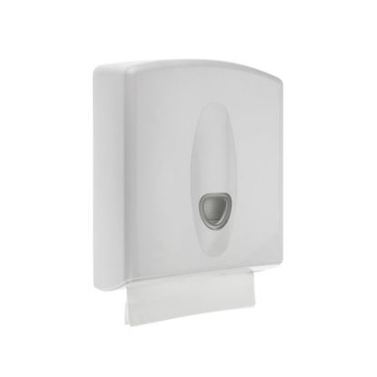 Picture of C/Z/V/W FOLD DISPENSER PLASTIC WHITE