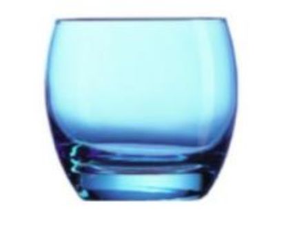 Picture of CASE OF 24 SALTO OLD FASHIONED TUMBLER ICE BLUE 11.25oz/32cl 