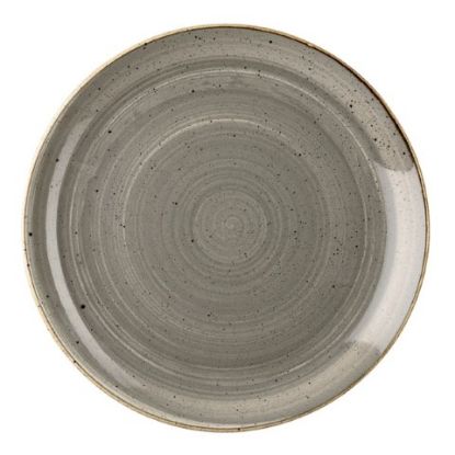 Picture of CASE OF 12 STONECAST COUPE PLATE 8.67" PEPPERCORN GREY