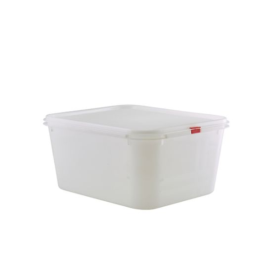 Picture of GENWARE POLYPROPYLENE GASTRONORM CONTAINER GN 1/2 150MM 10LTR