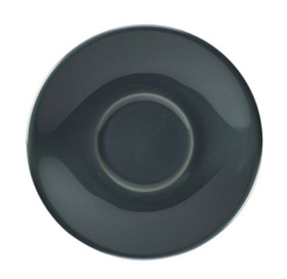 Picture of CASE OF 6 ESPRESSO SAUCER GREY 12CM/4.75"