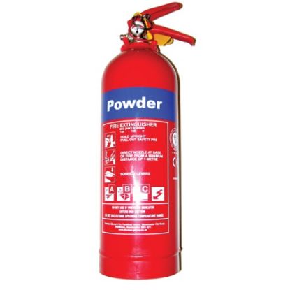 Picture of DRY POWDER FIRE EXTINGUISHER 2KG FOR USE ON CLASS AB AND C FIRES