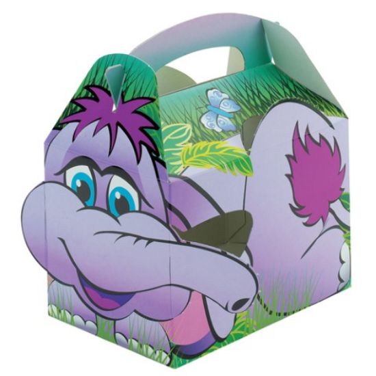 Picture of JUNGLE LION PARTY BOXES MIXED DESIGN 152x100x102mm  (250)