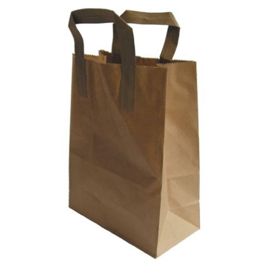 Picture of CARRIER BAG TREESAVER 7X10X3" BROWN (250)