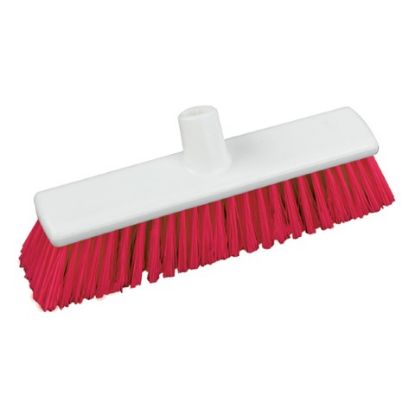 Picture of STIFF LIGHTWEIGHT BROOM 275MM RED